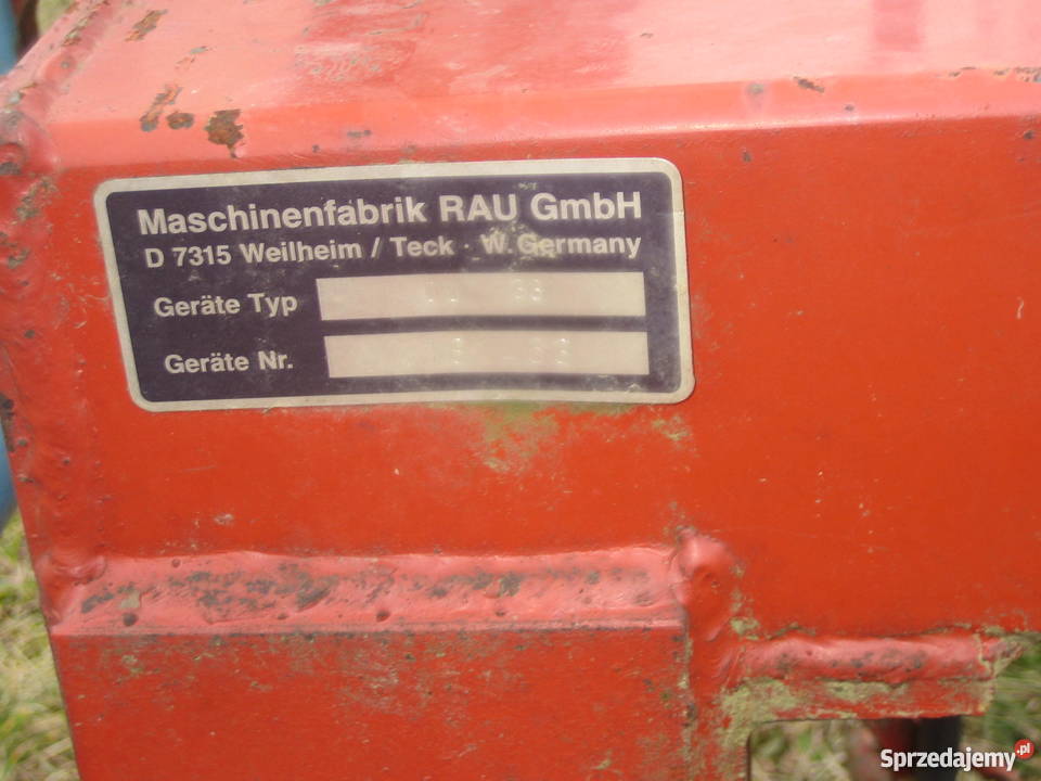 agregat uprawowy RAUbrona ciężka z wałkami 33m podkarpackie