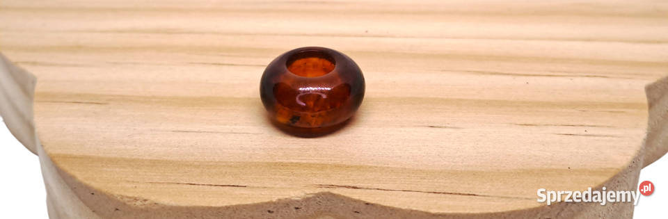 Charms bursztynowy BURSZTYN bałtycki koniakowy Warszawa sprzedam