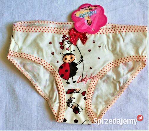 Figi majtki dziewczęce bawełna 98104 2