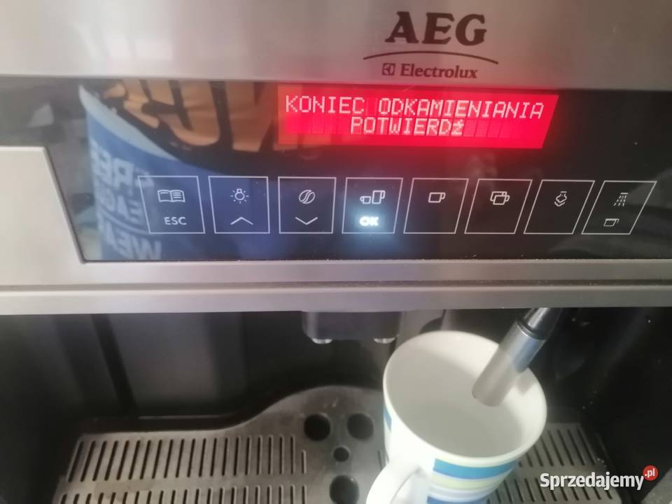 ekspres do zabudowy aeg electrolux pe 3810m Legnica sprzedam