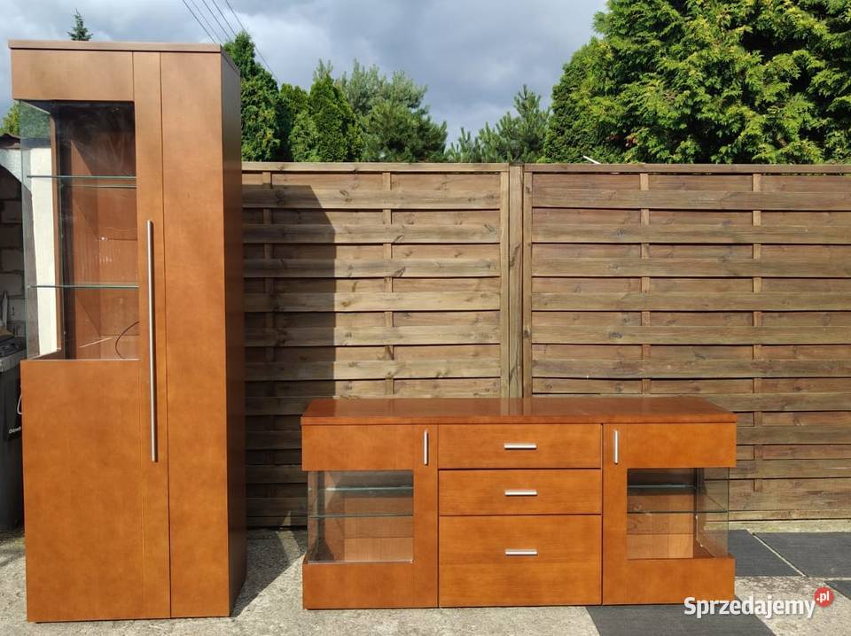 Zestaw Kassel Bydgoskie Meble witryna komoda Meble do salonu mazowieckie