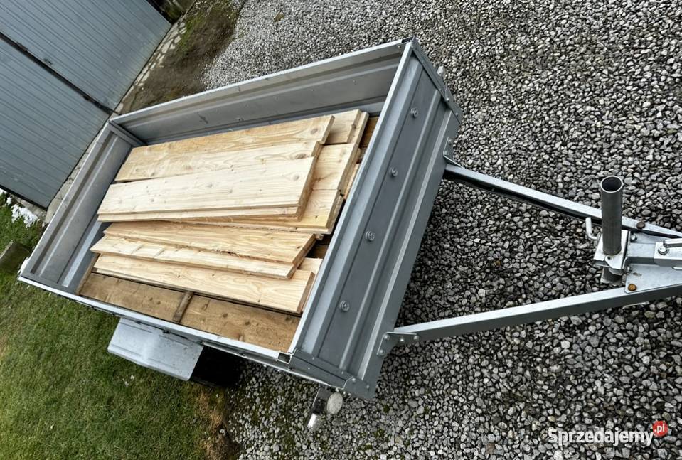 Przyczepka lekka samochodowa 750 towarowe Makoszyn sprzedam