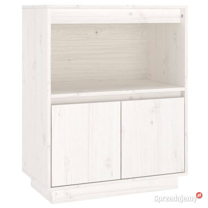 Szafka biała 60 x 34 x 75 lite drewno sosnowe Warszawa