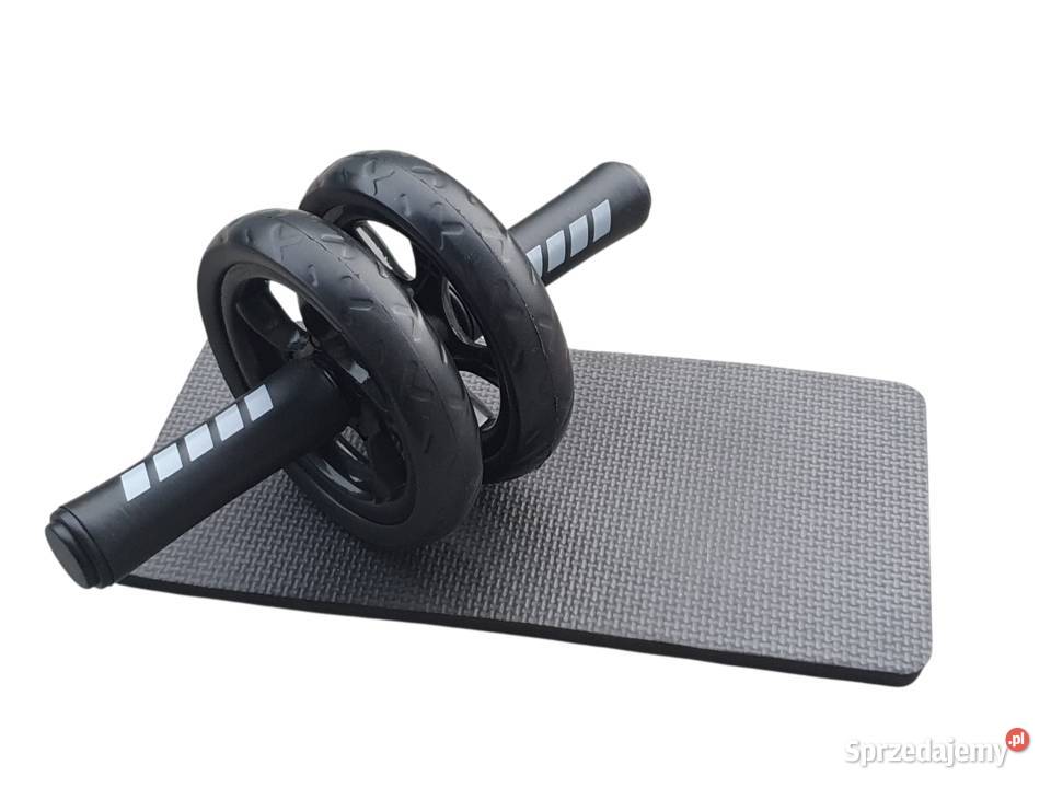 Kółko do ćwiczeń brzucha AB Wheel Roller z matą Sprzęt do ćwiczeń Cieszyn