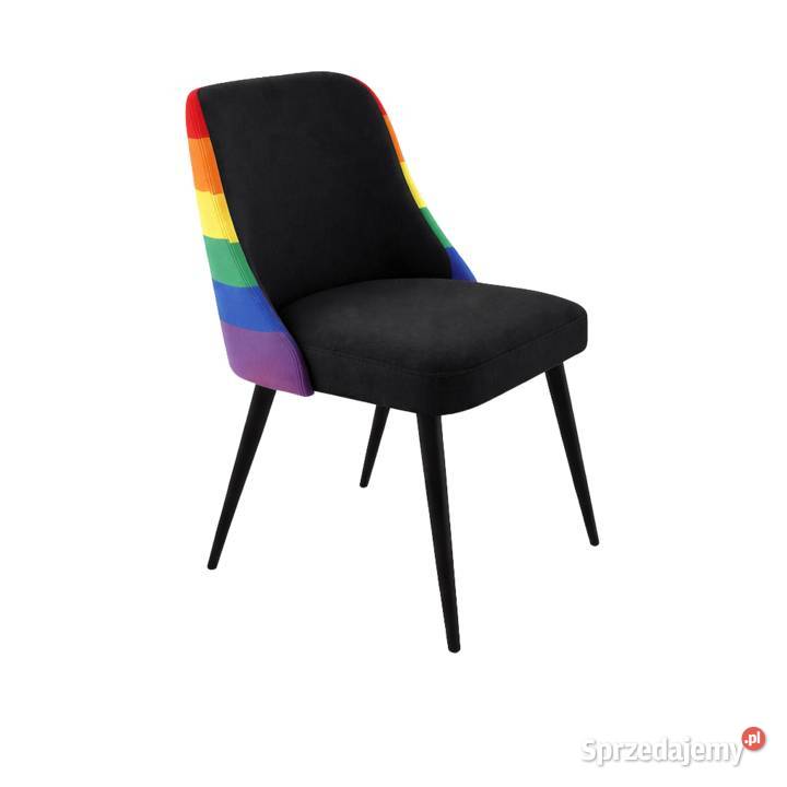 Krzesło Tapicerowane Premium KL3 Rainbow Edite Krzesła