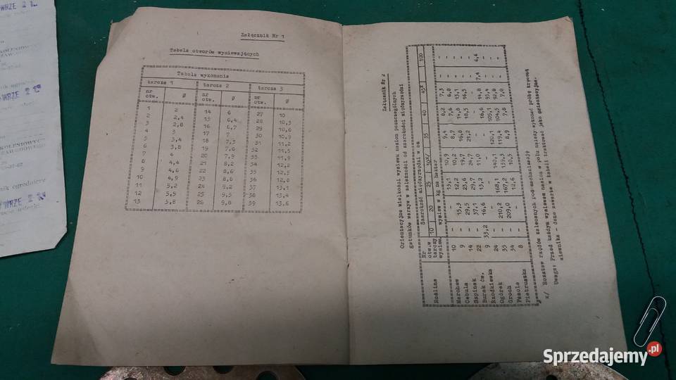 Siewnik Bonifacy instrukcja obsługi i karta