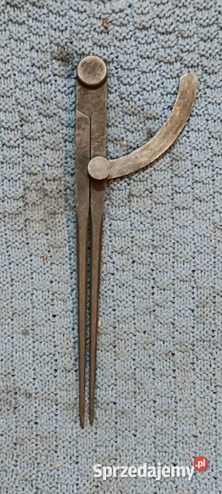 Stary cyrkiel stalowy