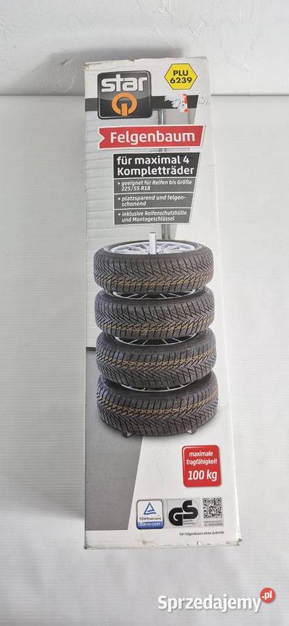 Stojak na opony i koła Felgenbaum NOWY do 100 lubelskie Biłgoraj sprzedam