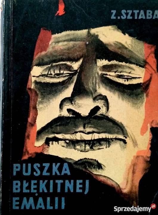PUSZKA BŁĘKITNEJ EMALII SZTABA Z Rok wydania 1959 Nowy Sącz