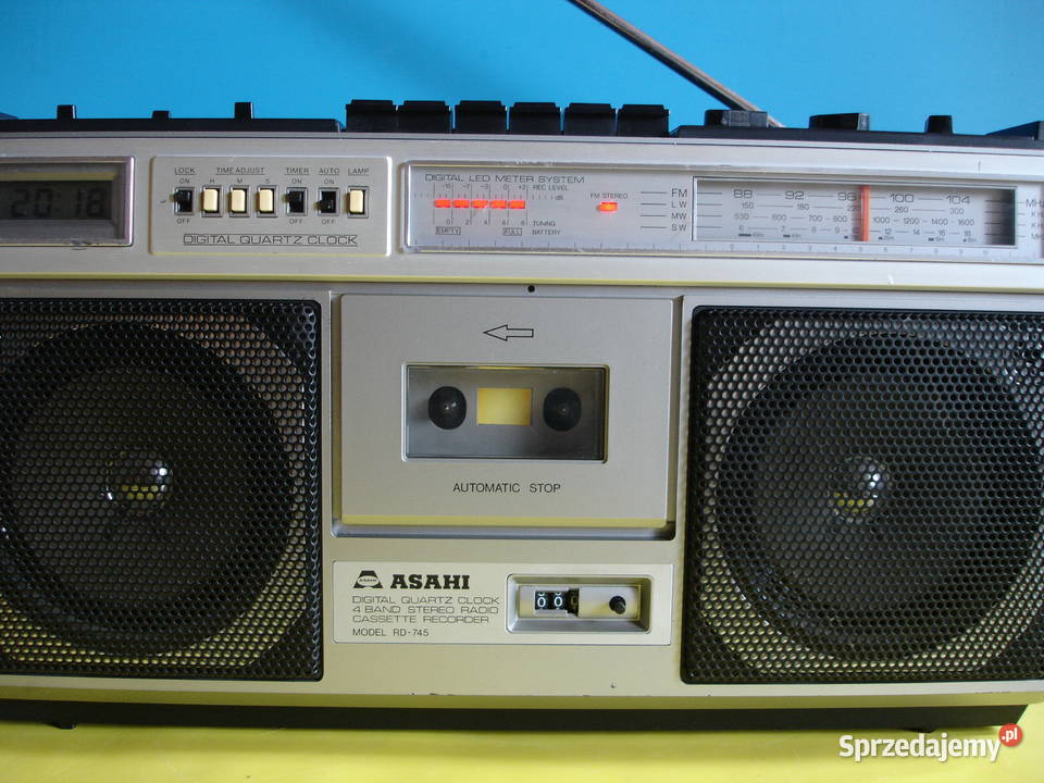 Radiomagnetofon ASAHI RD745 Zielona Góra