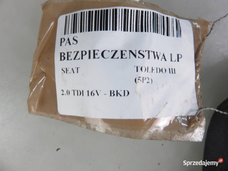 PAS LEWY PRZEDNI SEAT TOLEDO III 5P0857705B