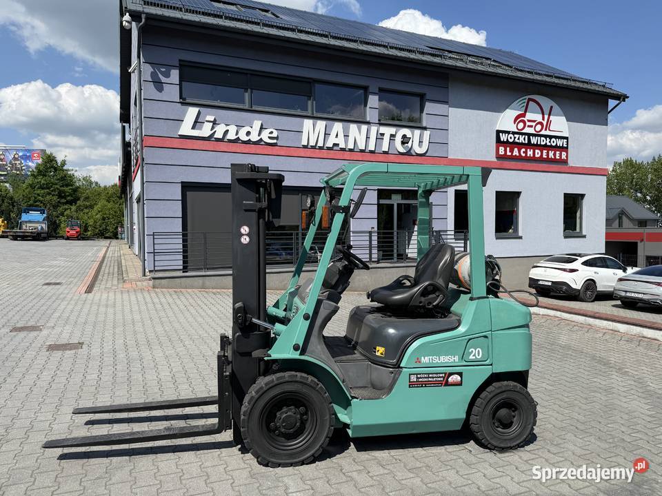 Wózek widłowy Mitsubishi FGE20T BenzynaLPG