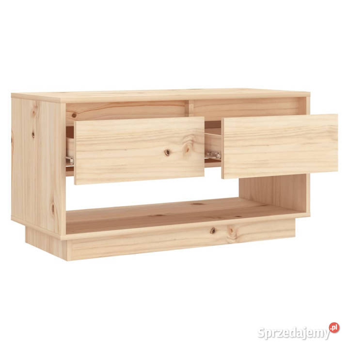 Szafka pod telewizor 74x34x40 lite drewno Warszawa
