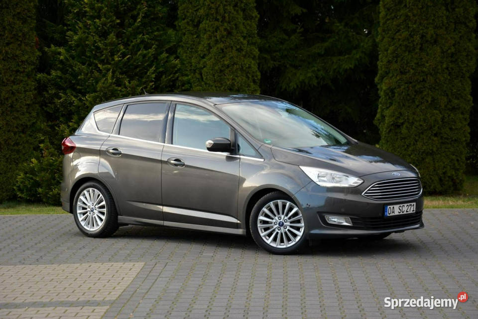 Ford C Duża Navi Ledy Keyless go 2xParktronic benzyna Ostrów Mazowiecka