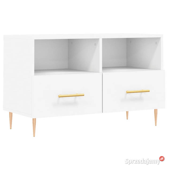 Szafka pod TV biała 80x36x50 materiał mazowieckie Warszawa