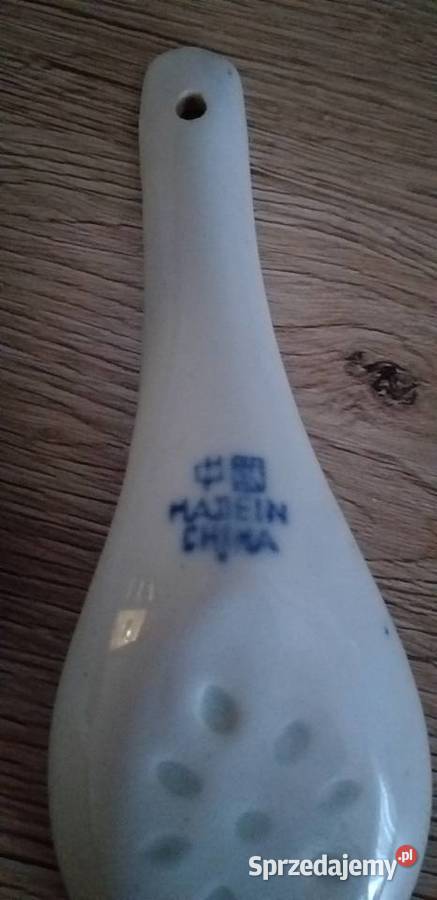 Chińskie Łyżki porcelanowe prl Przedbórz