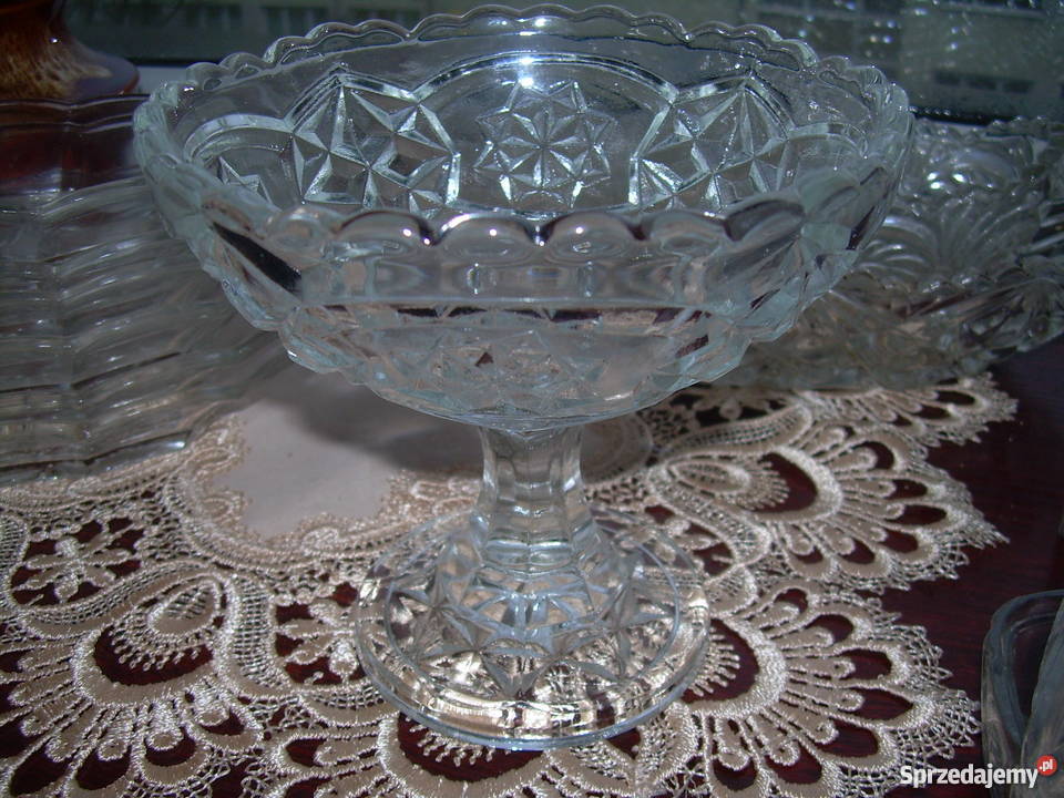 Kryształy różnekomplety kieliszków Warszawa