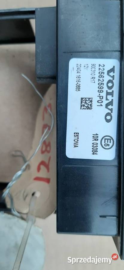 WŁĄCZNIK PANEL ŚWIATEŁ KABINY VOLVO FH oświetlenie kabiny świętokrzyskie Staszów