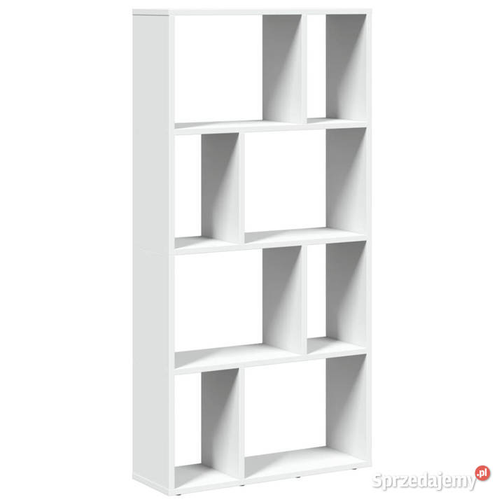 Regał biały 60x20x120 materiał drewnopochodny Meble