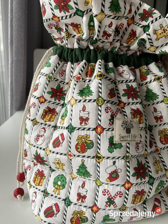 Woreczek z pikowanej bawełny pomorskie Gdynia