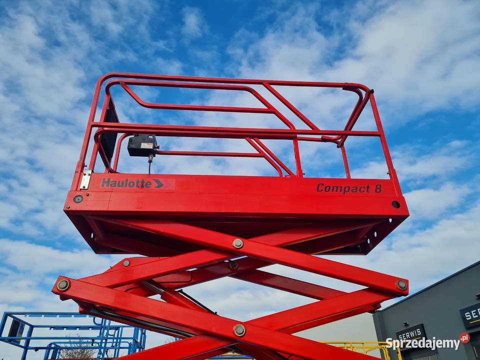 Podnośnik nożycowy elektryczny Haulotte Compact Dźwigi, podnośniki Dąbrowa Tarnowska