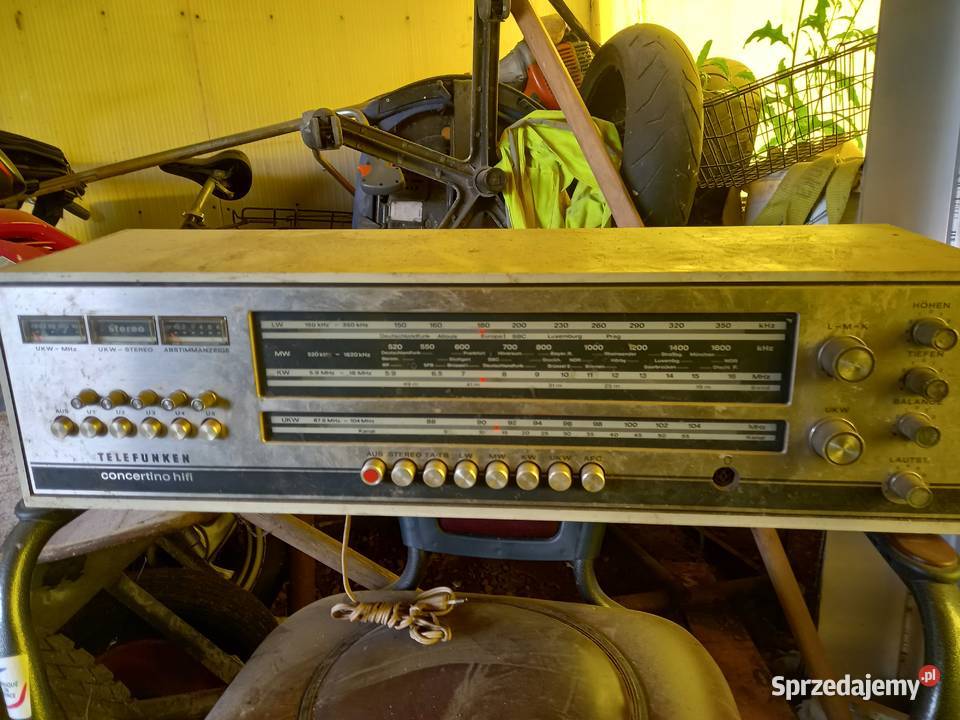 Radio telefunken concertino hifi 201 Częstochowa