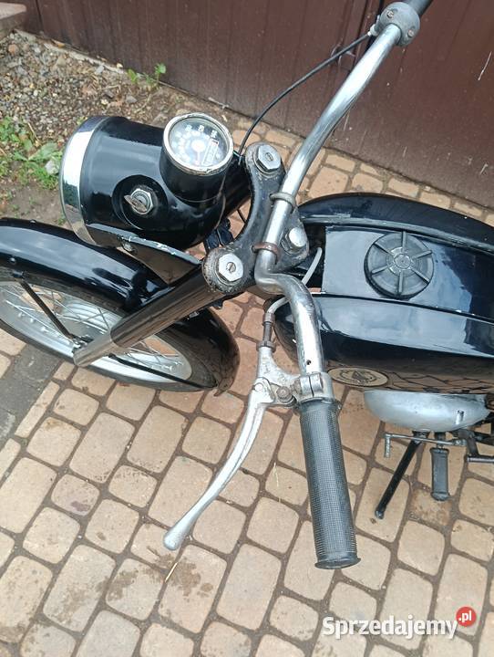 WSK 125 na chodzie Kielnarowa