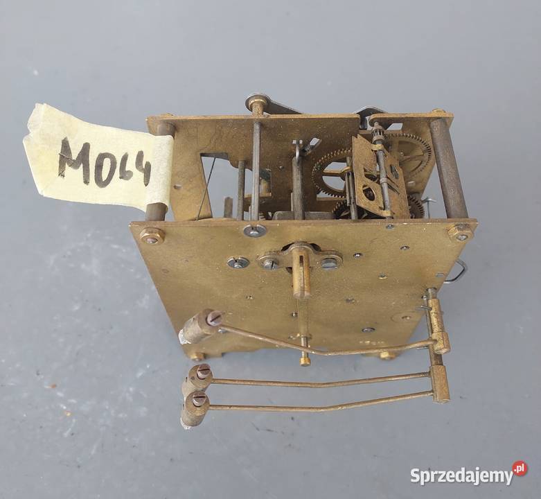 M064 Mechanizm starego zegara bufetowego Tczew