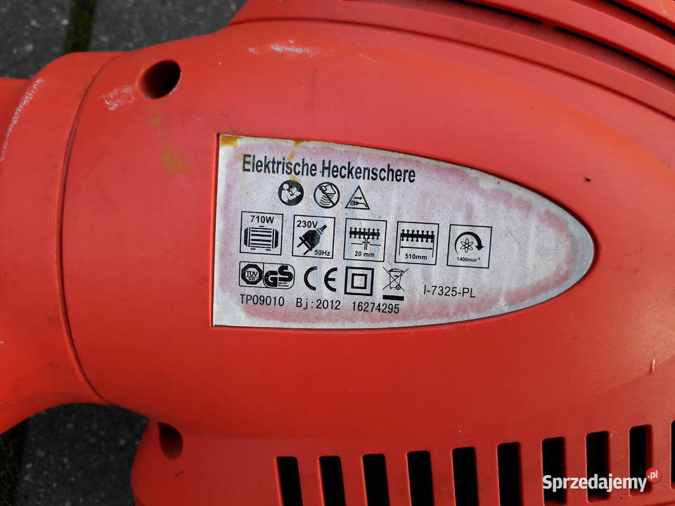 Nożyce elektryczne do żywopłotu Warszawa