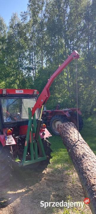 Ładowacz do ciągnika big bag wędka maszt podkarpackie Kurzyna Wielka