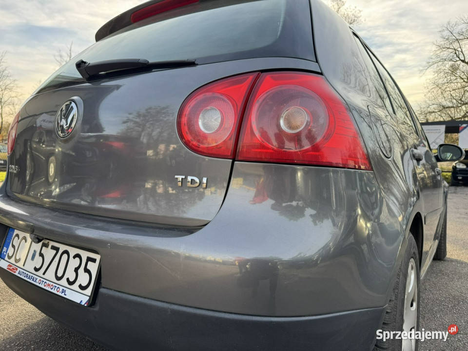 Volkswagen Golf 19 TDI Comfortline Navigacja Ele elektryczne lusterka Cieszyn