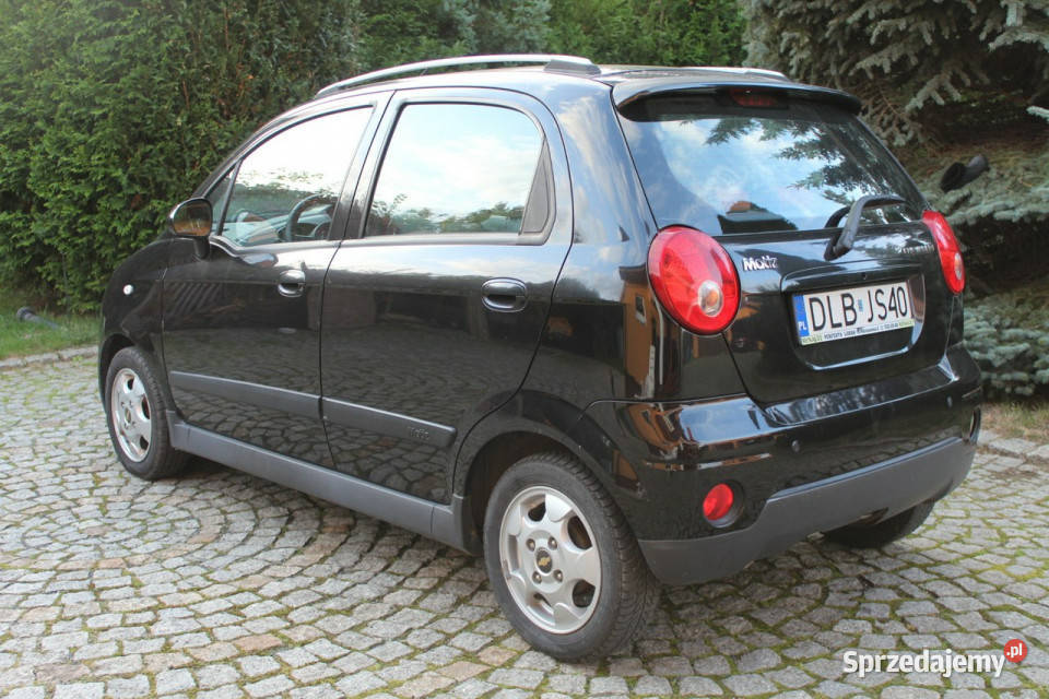 Chevrolet Matiz Benzyna 107 Zarejestrowany II czarny Lubań sprzedam