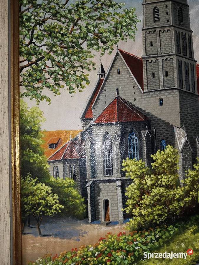 Klosterkirche von Alpirsbach Malarstwo Leśna