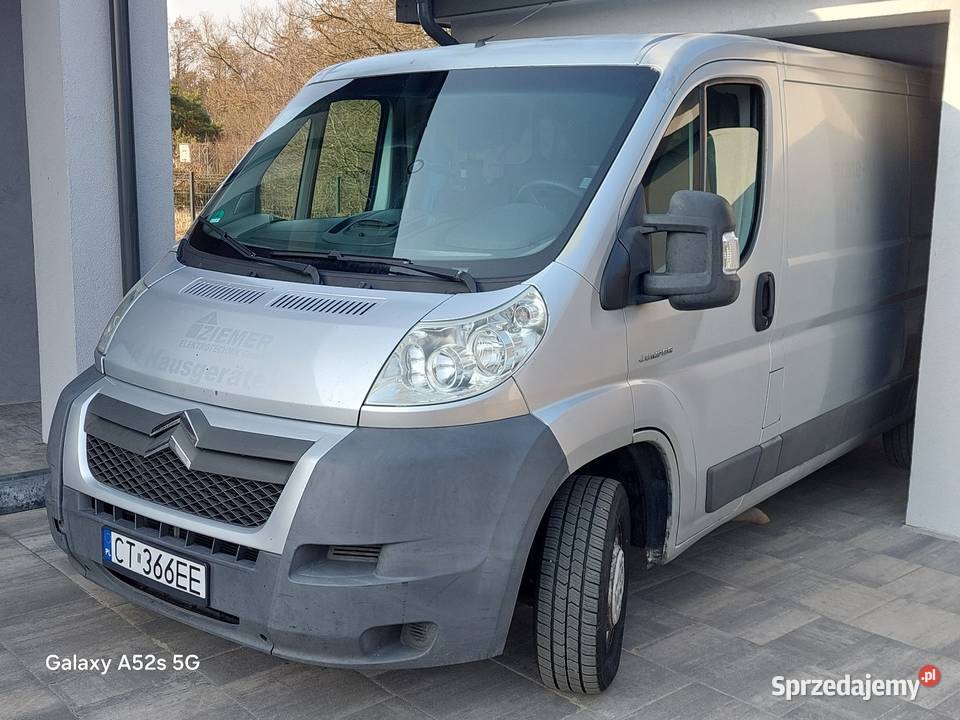 Kampervan Citroen Jumper klima webasto Rok produkcji 2008 kujawsko-pomorskie Toruń