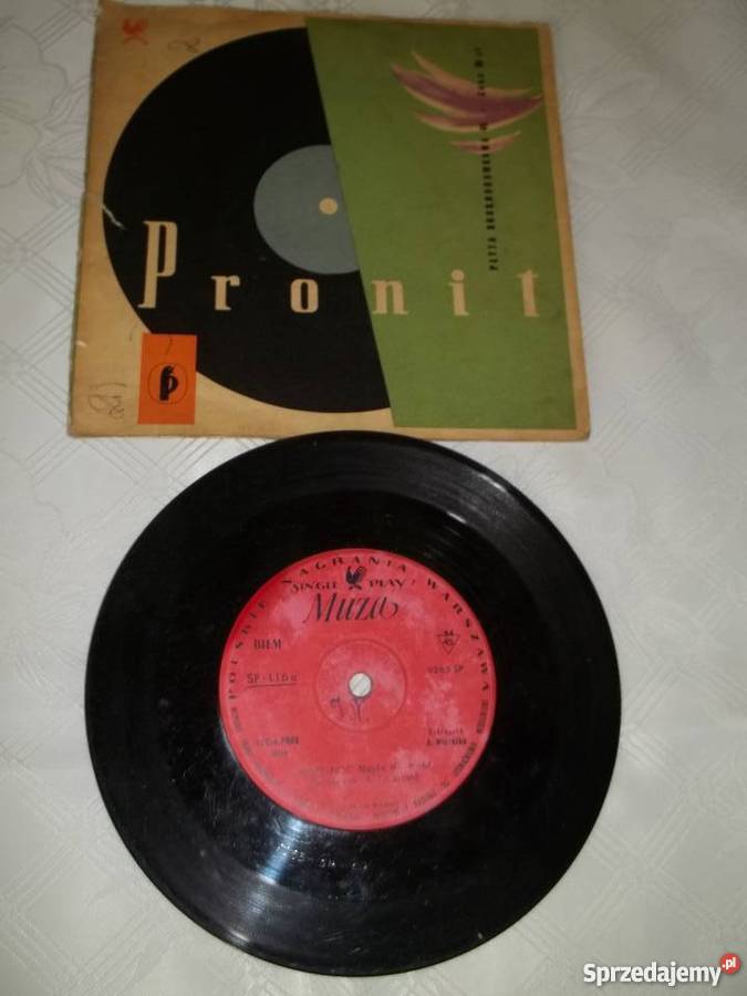 Płyty winylowe pocztówkoweRomuald i