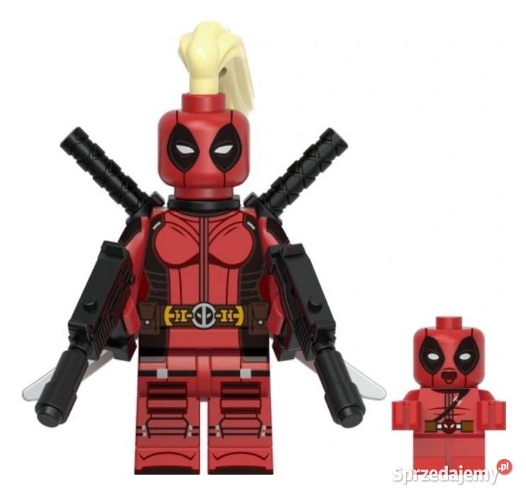 Klocki figurka ludzik LADYDEADPOOL mini Deadpool Pobiedziska