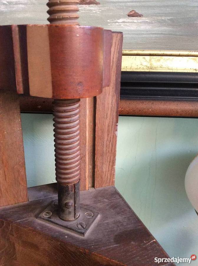 stary ścisk drewniany Antyki, Sztuka, Kolekcje dolnośląskie Wrocław