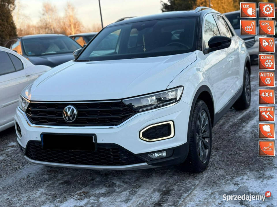 Volkswagen TRoc 20 190 dsg automat 4motion napęd 4x4 Łodygowice