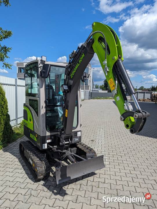 Zoomlion ZE20G Minikoparka z Silnikiem KUBOTA Klimatyzacja Motoryzacja