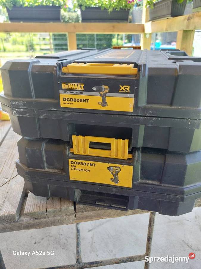 Skrzynki na elektronarzędzia dewalt Toruń sprzedam