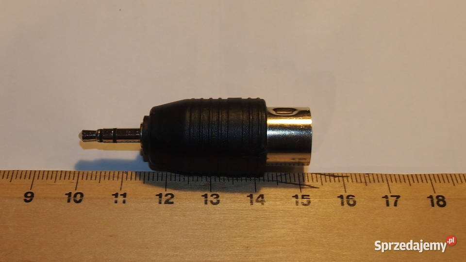 Przejściówka stereo wt mały jack 35mm wt DIN 5