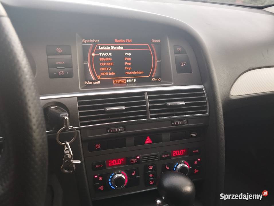 Audi A6 C6 20 TDI bogate wyposażenie Kombi Świnoujście