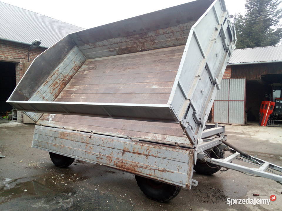 przyczepa rosyjska Przyczepy rolnicze lubelskie Blinów Pierwszy sprzedam