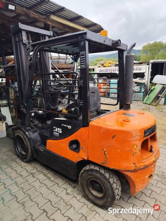 Wózek widłowy Mitsubishi 25 T tony diesel Doosan Maków Podhalański