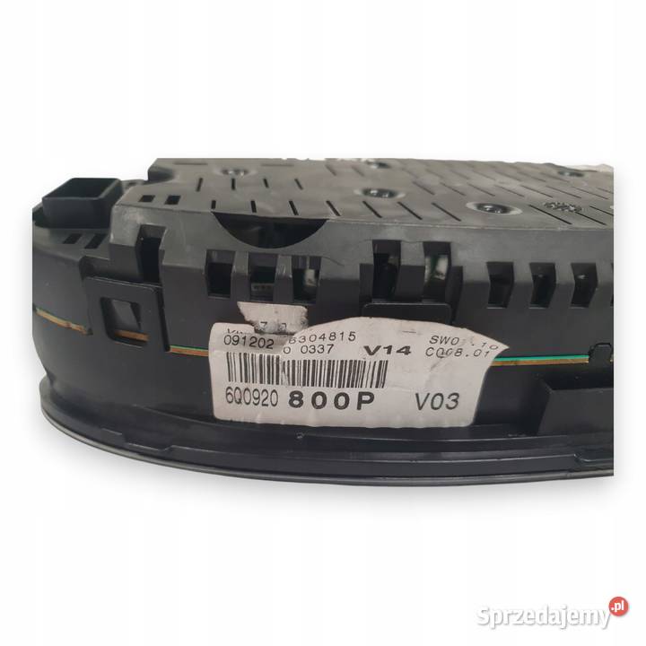 LICZNIK ZEGARY 6Q0920800P VW Polo IV 12 12V 14 osobowe lubelskie Chełm