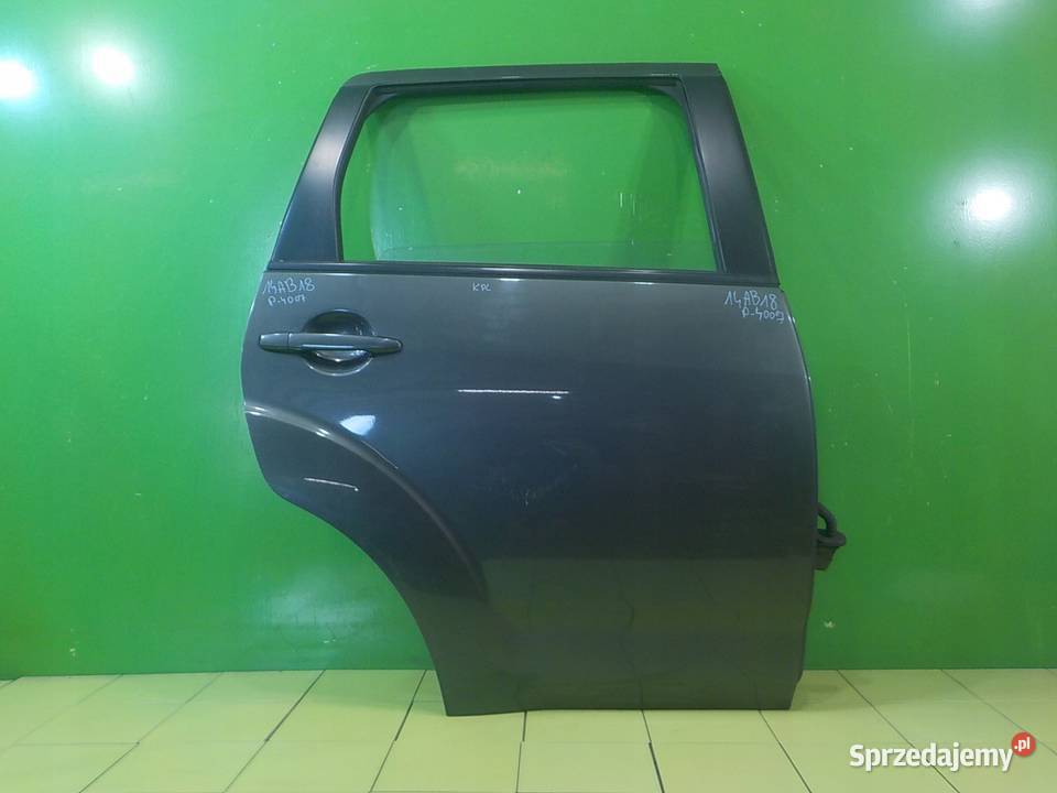 PEUGEOT 4007 22 HDI 09r 5D drzwi prawe tyl Drzwi