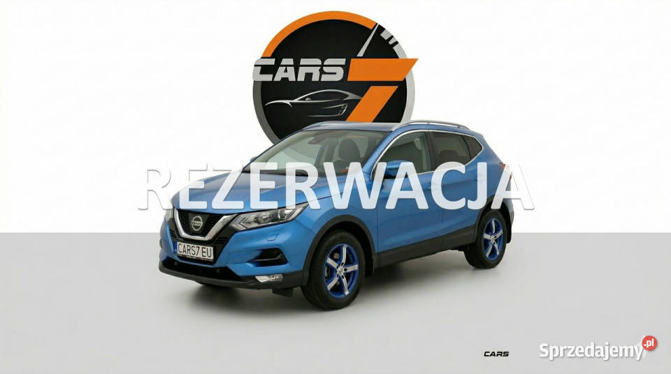 Nissan Qashqai Nissan qashqai niebieski II asystent pasa ruchu Szczecin