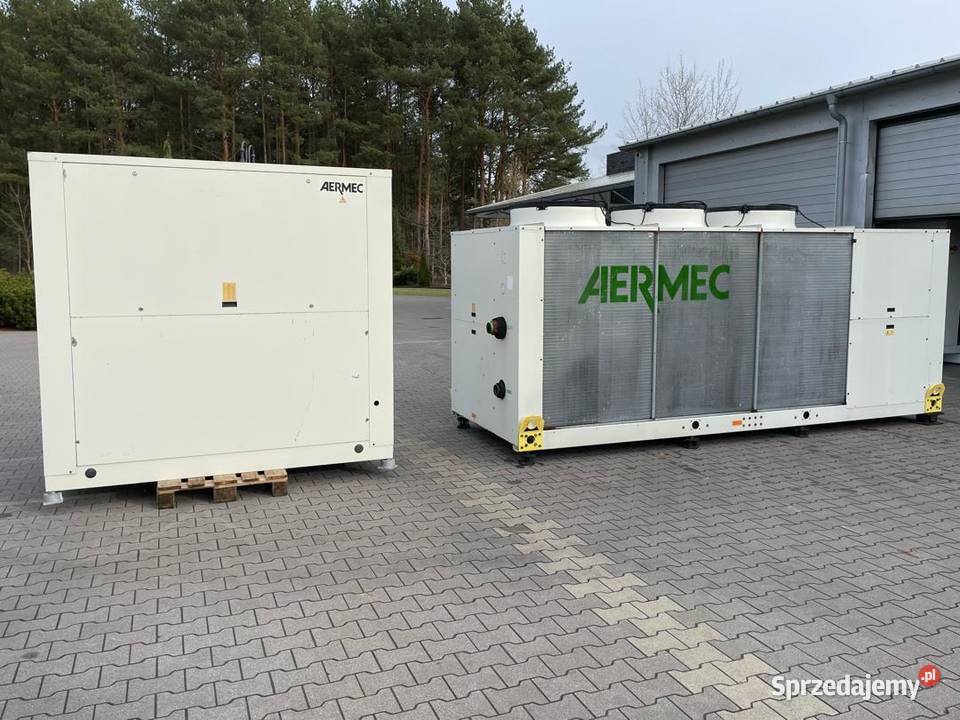 Agregat wody lodowej chiller Aermec NRL 080 o Wałsnów