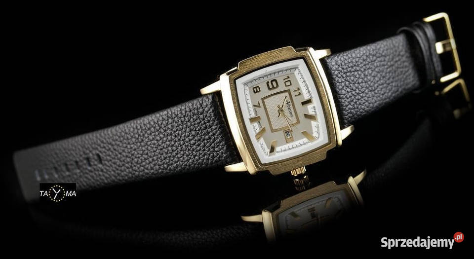 ZEGAREK MĘSKI ALBATROSS DISLE 028a gold Męskie