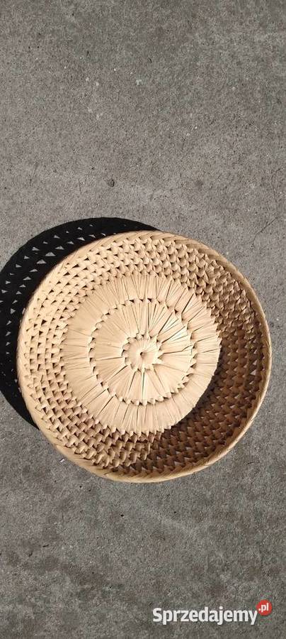 Miska z ratanu 27 PRL Koło